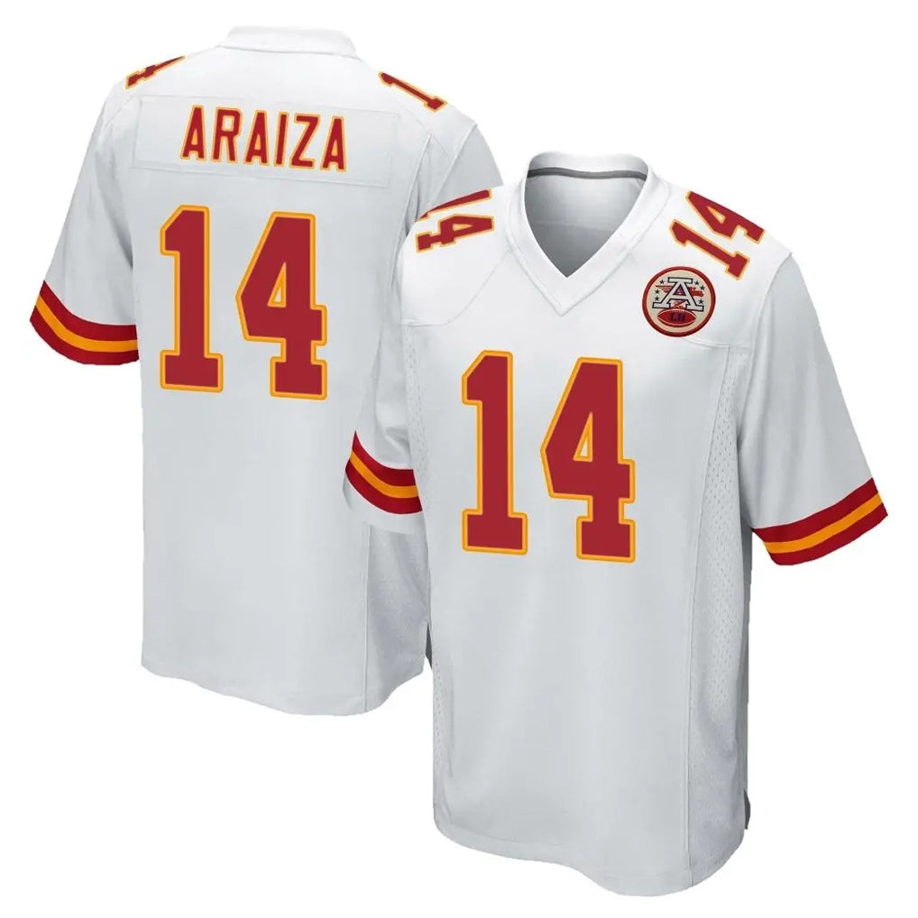KC.Chiefs #14 Matt Araiza Player White Home Game BALCE Stitched Jerseys