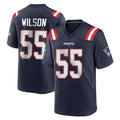 NE.Patriots #55 Jared Wilson Player Navy Home Game BALCE Stitched Jerseys