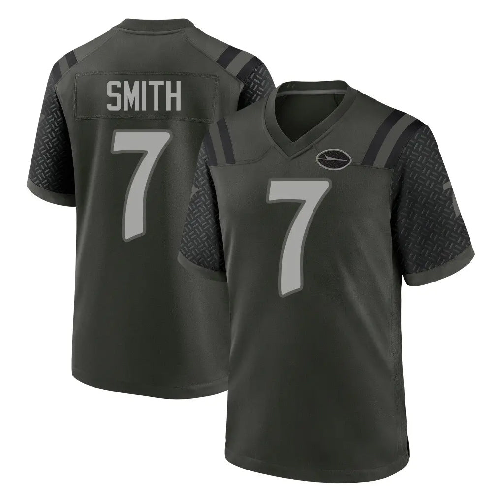 NY.Jets #7 Geno Smith Player Green 2025 Rivalries Collection Home Game BALCE Stitched Jerseys