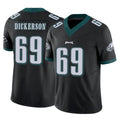 P.Eagles #69 Landon Dickerson Player Black Limited Vapor F.U.S.E. Home Game BALCE Stitched Jerseys