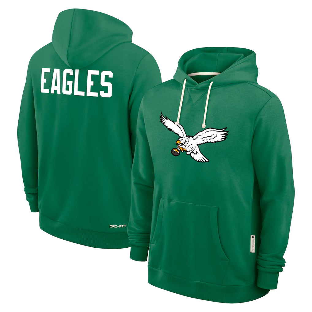 P.Eagles ## Eagles Blank Player Green Pullover Hoodies Home Game BALCE Stitched Jerseys