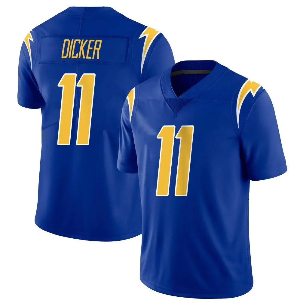 LA.Chargers #11 Cameron Dicker Player Royal Limited Vapor Home Game BALCE Stitched Jerseys