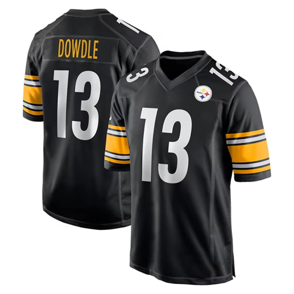 P.Steelers #13 Rico Dowdle Player Black Home Game BALCE Stitched Jerseys