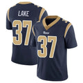 LA.Rams #37 Quentin Lake Player Navy Limited Vapor Untouchable Home Game BALCE Stitched Jerseys