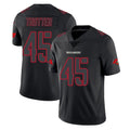 TB.Buccaneers #45 Josiah Trotte Player Black Impact Limited Home Game BALCE Stitched Jerseys