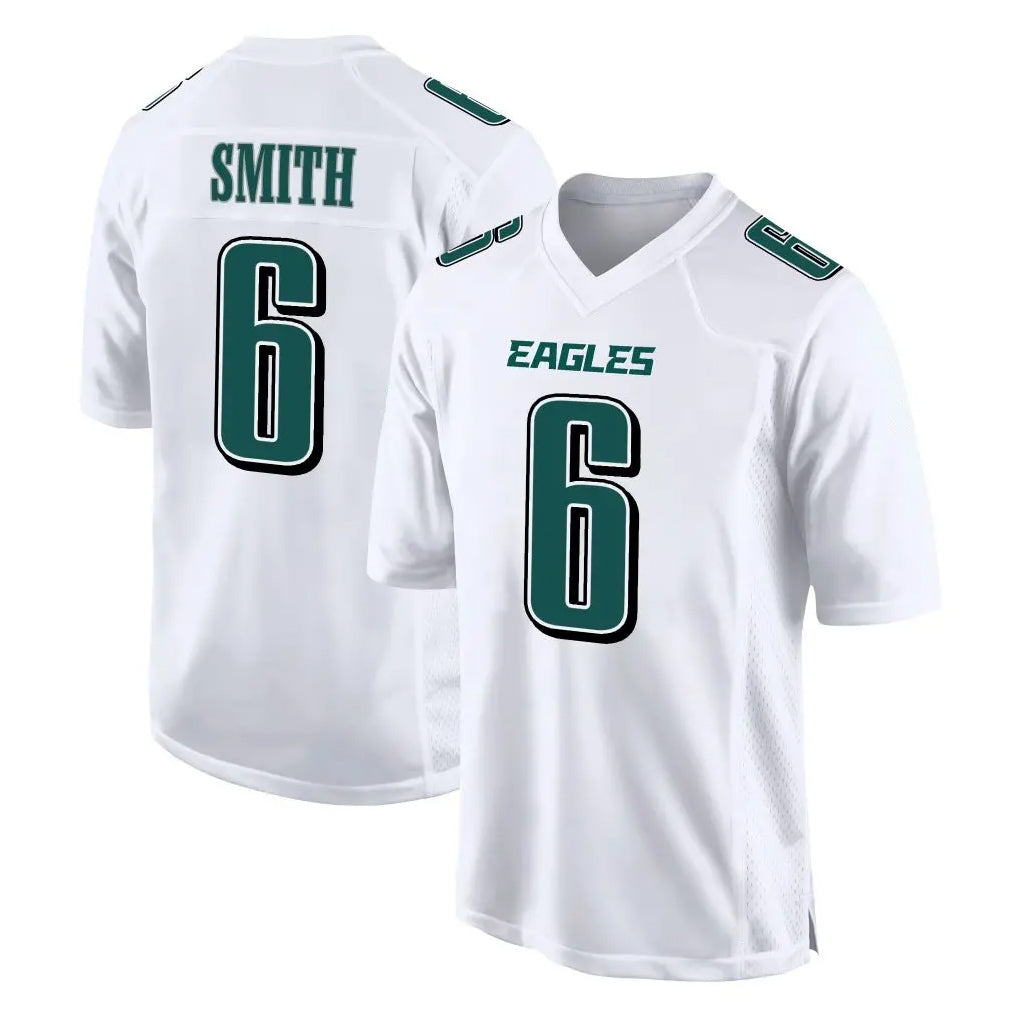 P.Eagles #6 DeVonta Smith Player White Tundra Fashion Home Game BALCE Stitched Jerseys