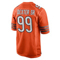 C.Bears #99 Gervon Dexter Sr. Player Orange Home Game BALCE Stitched Jerseys