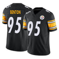 P.Steelers #95 Keeanu Benton Player Black Limited Vapor F.U.S.E. Home Game BALCE Stitched Jerseys