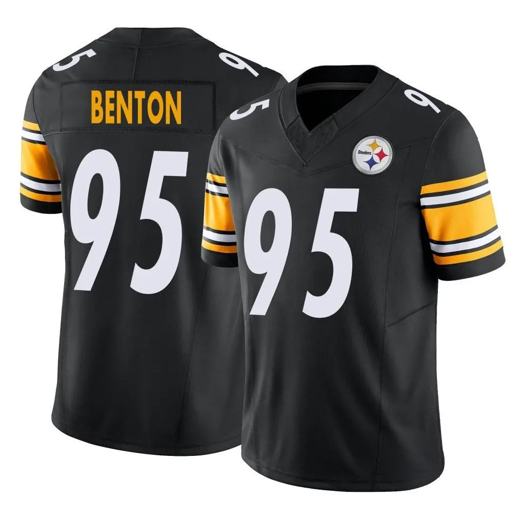 P.Steelers #95 Keeanu Benton Player Black Limited Vapor F.U.S.E. Home Game BALCE Stitched Jerseys