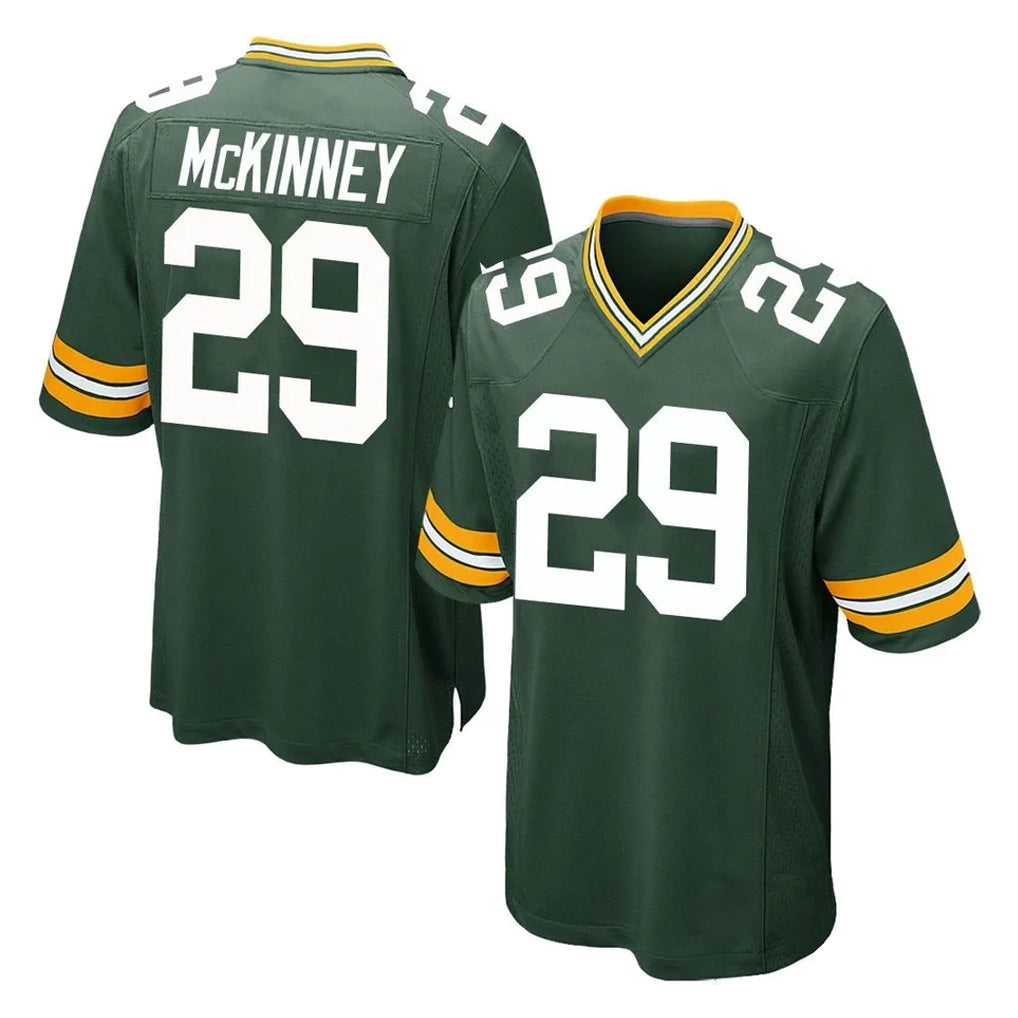GB.Packers #29 Xavier McKinney Player Green Home Game BALCE Stitched Jerseys