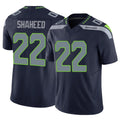 S.Seahawks #22 Rashid Shaheed Player Navy Limited Vapor F.U.S.E. Home Game BALCE Stitched Jerseys