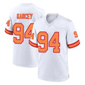 TB.Buccaneers #94 Calijah Kancey Player White '76 Home Game BALCE Stitched Jerseys
