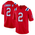 NE.Patriots #2 Harold Landry III Player Red Home Game BALCE Stitched Jerseys