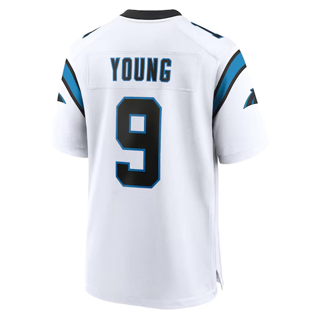 C.Panthers #9 Bryce Young Player White Home Game BALCE Stitched Jerseys