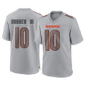 C.Bears #10 Luther Burden III Player Gray Atmosphere Fashion Game BALCE Stitched Jerseys