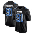 D.Lions #91 Tyleik Williams Player Black Fashion Home Game BALCE Stitched Jerseys