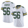 GB.Packers #56 Edgerrin Cooper Player White Vapor Untouchable Limited Home Game BALCE Stitched Jerseys