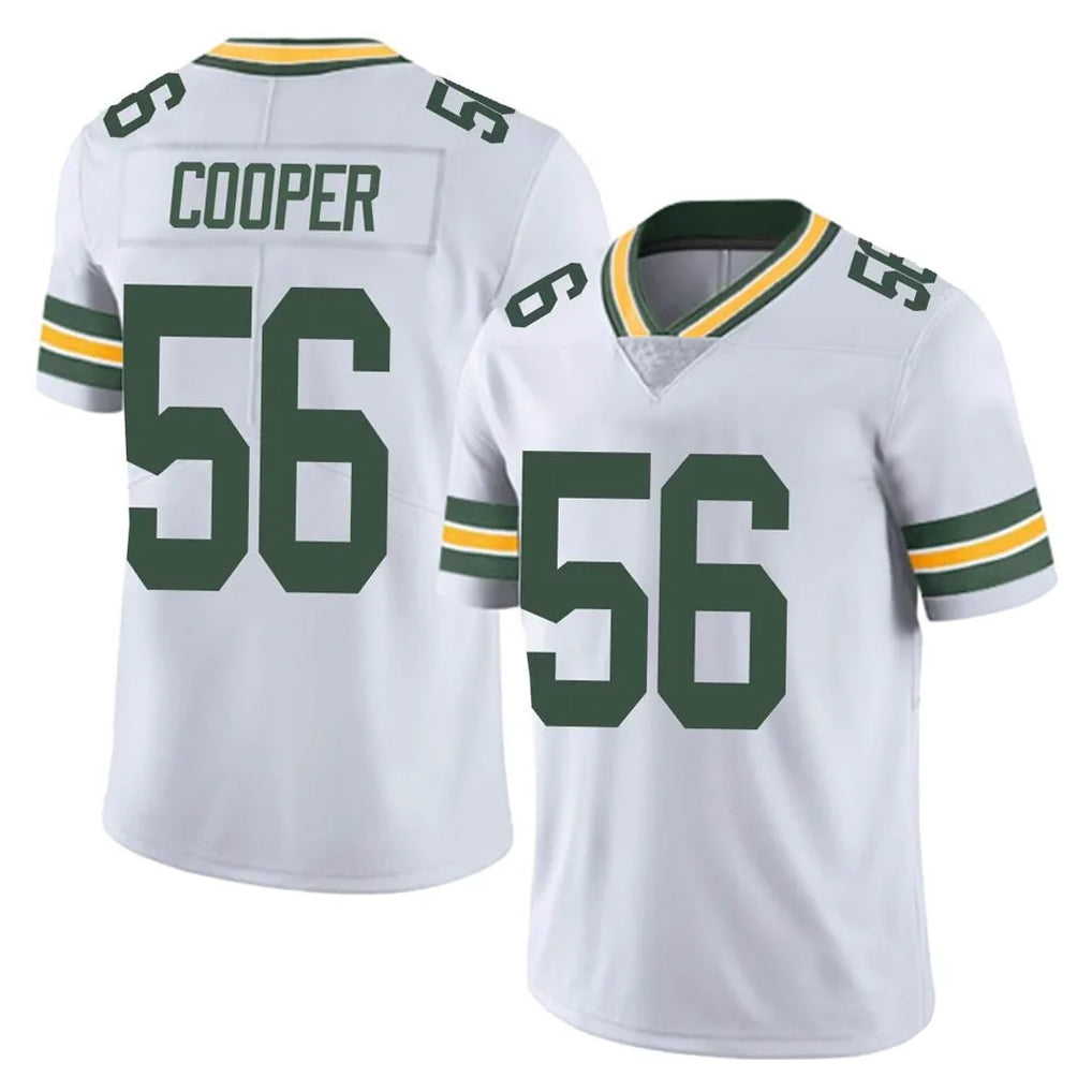 GB.Packers #56 Edgerrin Cooper Player White Vapor Untouchable Limited Home Game BALCE Stitched Jerseys