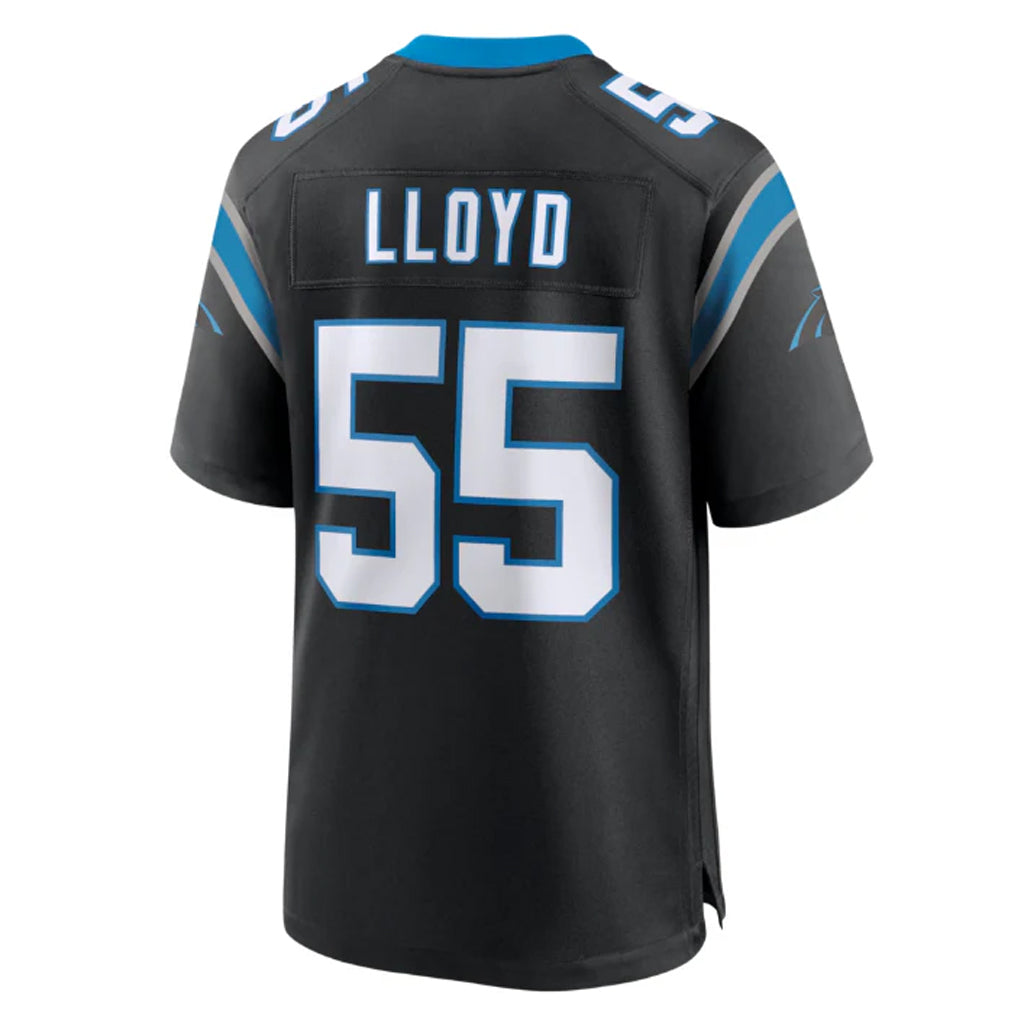 C.Panthers #55 Devin Lloyd Player Black Home Game BALCE Stitched Jerseys