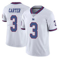 NY.Giants #3 Abdul Carter Player White Color Rush Home Game BALCE Stitched Jerseys