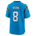 C.Panthers #8 Jaycee Horn Player Blue Home Game BALCE Stitched Jerseys