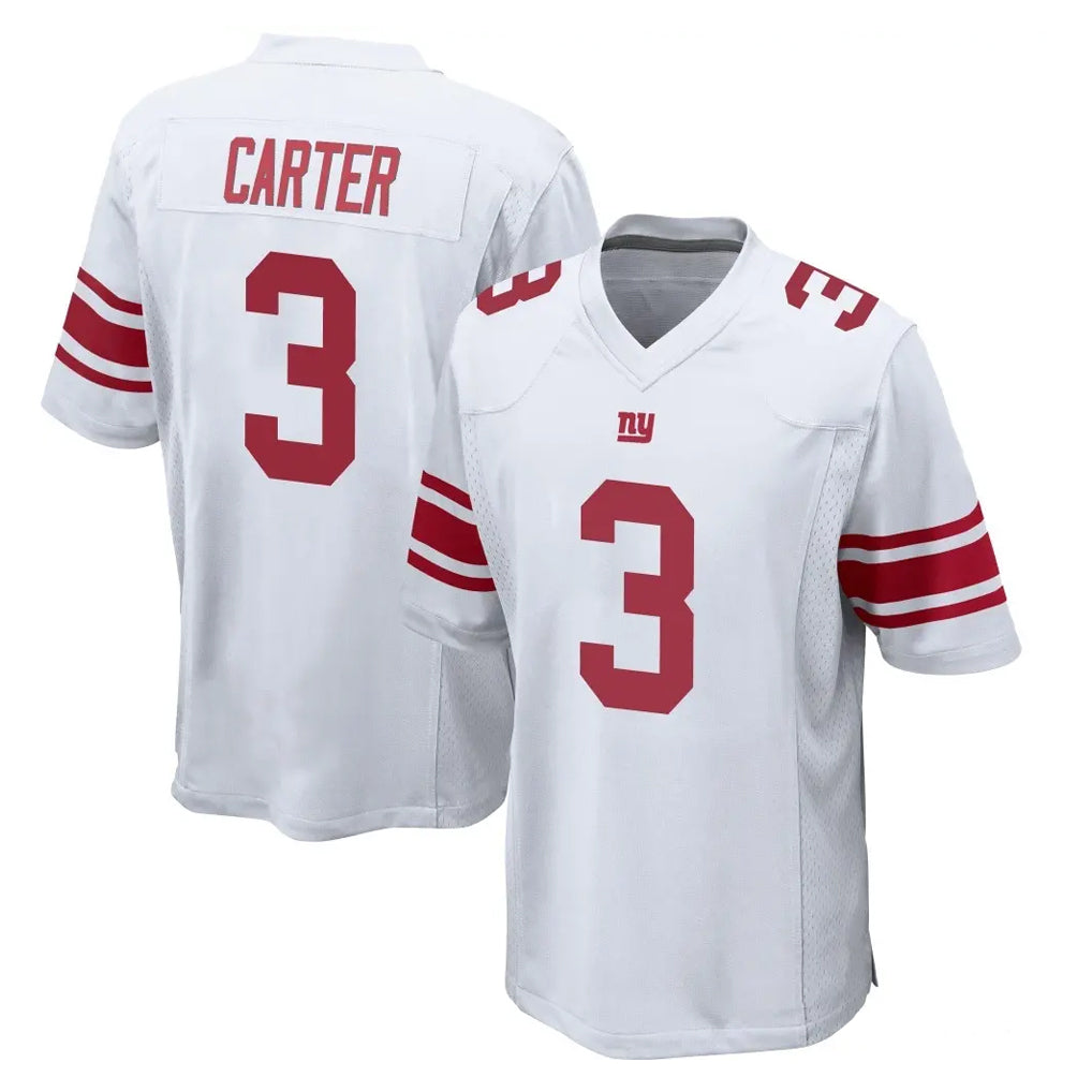 NY.Giants #3 Abdul Carter Player White Home Game BALCE Stitched Jerseys