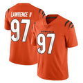 C.Bengals #97 Dexter Lawrence II Player Orange Vapor Untouchable Limited Home Game BALCE Stitched Jerseys