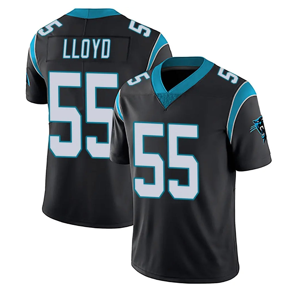 C.Panthers #55 Devin Lloyd Player Black Vapor Untouchable Limited Game BALCE Stitched Jerseys