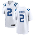 IN.Colts #2 Josh Downs Player White Home Game BALCE Stitched Jerseys