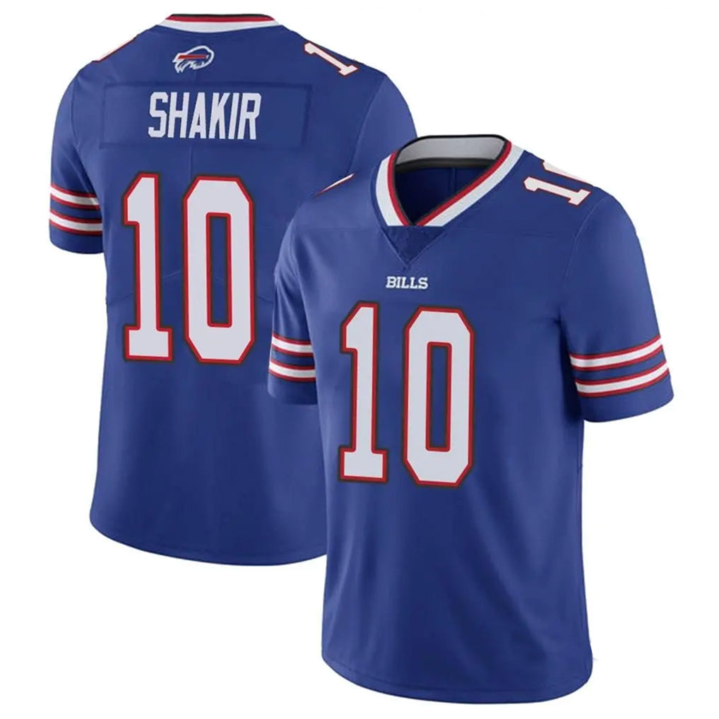 B.Bills #10 Khalil Shakir Player Royal Vapor Untouchable Limited BALCE Stitched Jerseys