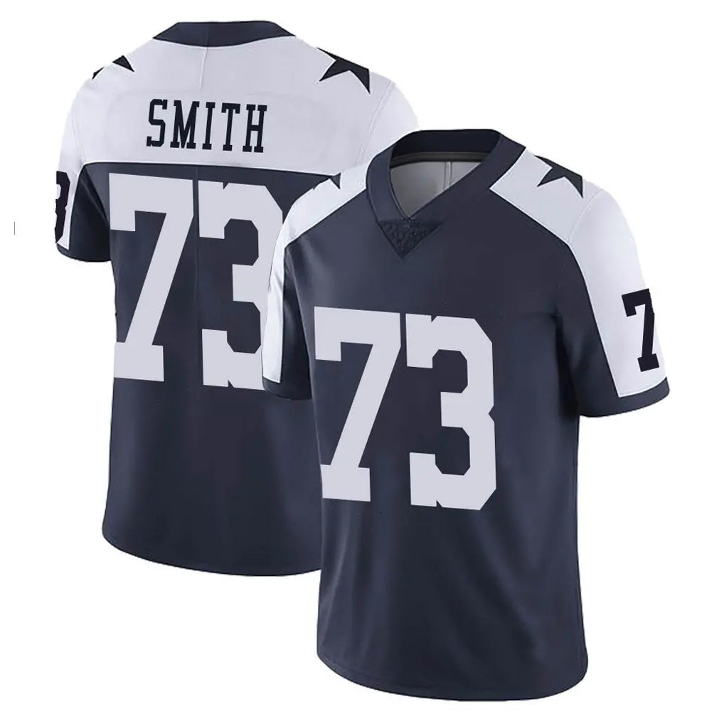 D.Cowboys #73 Tyler Smith Player Navy-White Limited Alternate Vapor Untouchable Home Game BALCE Stitched Jerseys