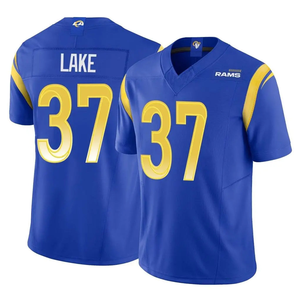 LA.Rams #37 Quentin Lake Player Royal Limited Vapor F.U.S.E. Home Game BALCE Stitched Jerseys
