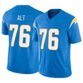 LA.Chargers #76 Joe Alt Player Blue Limited Vapor F.U.S.E. Home Game BALCE Stitched Jerseys
