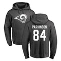 LA.Rams #84 Colby Parkinson Player Gray Pullover Hoodie Limited Game BALCE Stitched Jerseys