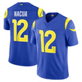 LA.Rams #12 Puka Nacua Player Royal Vapor F.U.S.E. Limited Home Game BALCE Stitched Jerseys