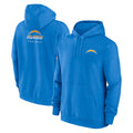 LA.Chargers ## Chargers Blank Player Blue LOGO Pullover Hoodies Home Game BALCE Stitched Jerseys