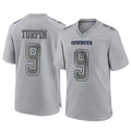 D.Cowboys #9 KaVontae Turpin Player Gray Atmosphere Fashion Home Game BALCE Stitched Jerseys