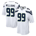 S.Seahawks #99 Leonard Williams Player White Home Game BALCE Stitched Jerseys