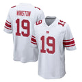 NY.Giants #19 Jameis Winston Player White Home Game BALCE Stitched Jerseys