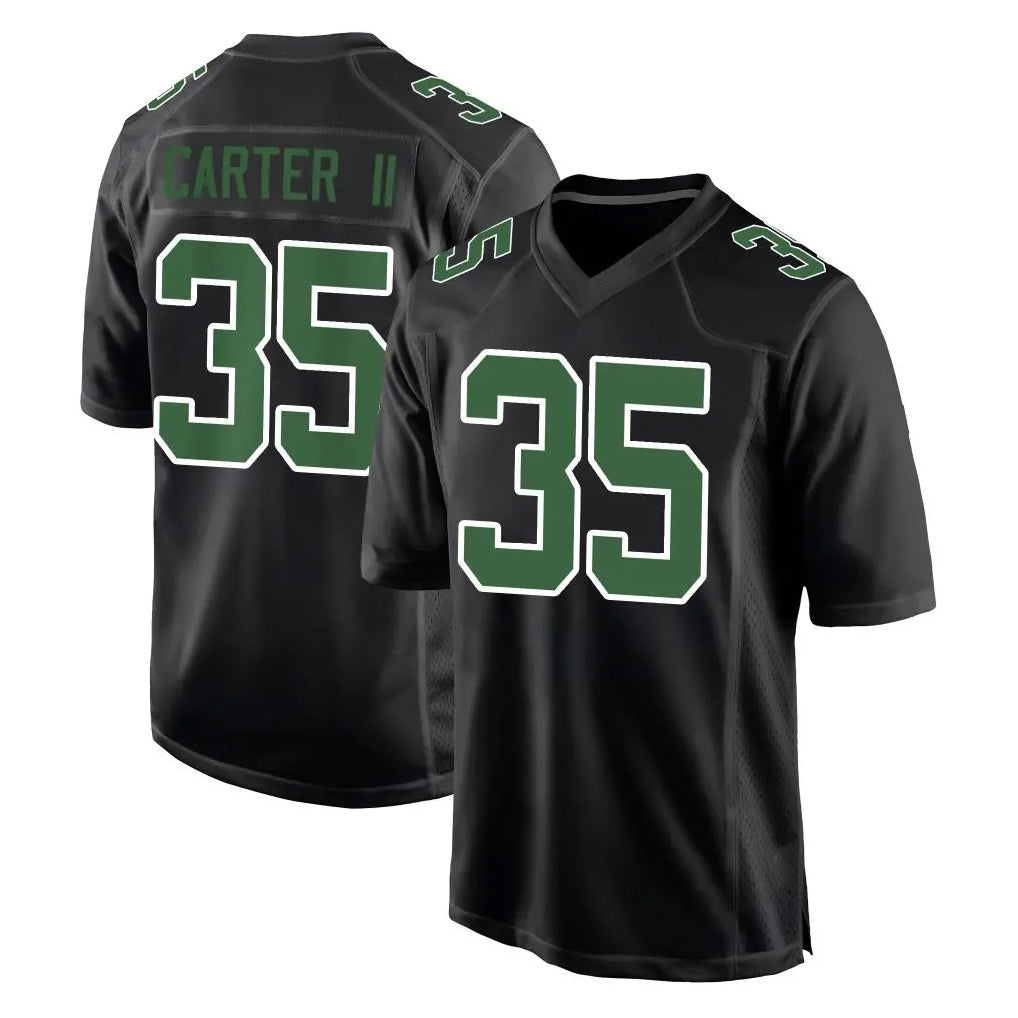 P.Eagles #35 Michael Carter II Player Carbon Green Fashion Home Game BALCE Stitched Jerseys