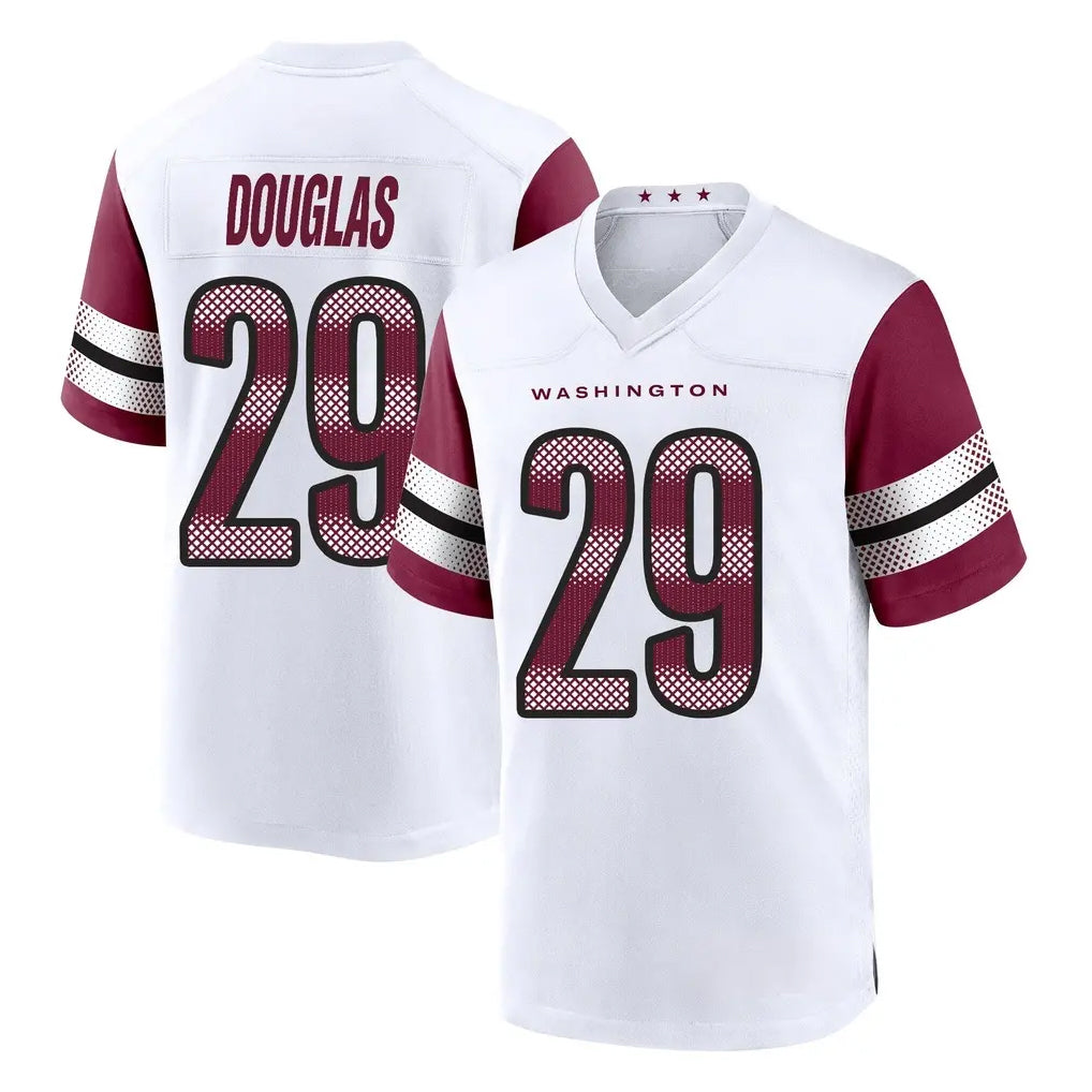 W.Commanders #29 Rasul Douglas Player White Game Home BALCE Stitched Jerseys