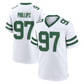 NY.Jets #97 Harrison Phillips Player White Legacy Home Game BALCE Stitched Jerseys