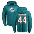 M.Dolphins #44 Chop Robinson Player Aqua LOGO Pullover Hoodies Limited BALCE Stitched Jerseys