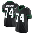 NY.Jets #74 Olu Fashanu Player Black Limited Legacy Vapor F.U.S.E. Home Game BALCE Stitched Jerseys
