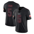 SF.49ers #5 Mike Evans Player Black Impact Limited Home Game BALCE Stitched Jerseys