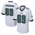 P.Eagles #69 Landon Dickerson Player White Home Game BALCE Stitched Jerseys