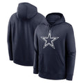 D.Cowboys ## Cowboys Blank Player Navy Pullover Hoodies Limited BALCE Stitched Jerseys