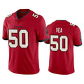 TB.Buccaneers #50 Vita Vea Player Red Limited Vapor Home Game BALCE Stitched Jerseys