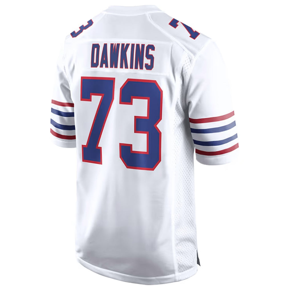 B.Bills #73 Dion Dawkins Player White Alternate Limited Home Game BALCE Stitched Jerseys