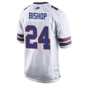 B.Bills #24 Cole Bishop Player White Home Game BALCE Stitched Jerseys